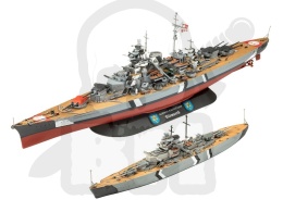 Revell 05637 The Legendary Bismarck - zestaw upominkowy 1:700