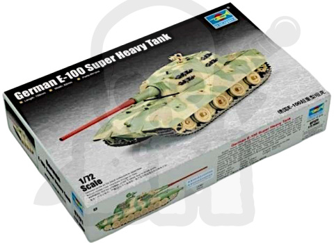 Trumpeter 07121 German E-100 Super heavy tank 1:72