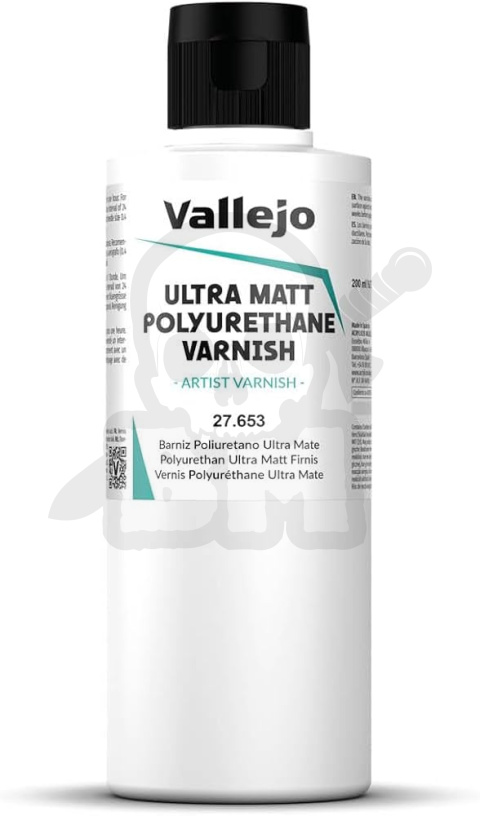 Vallejo 27653 Polyurethane Ultra Matt Varnish 200 ml