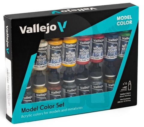 Vallejo 70149 Zestaw Model Color 16 farb Napoleonic Colors French & British