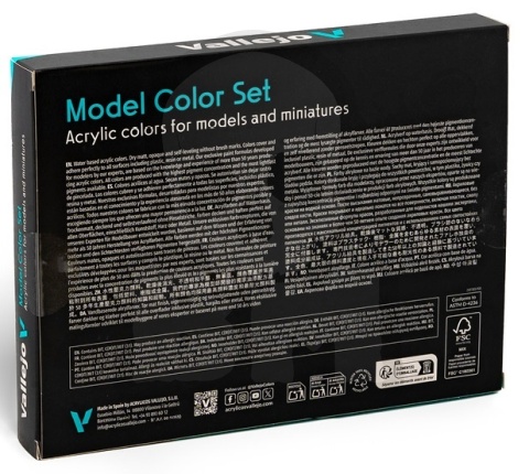 Vallejo 70149 Zestaw Model Color 16 farb Napoleonic Colors French & British