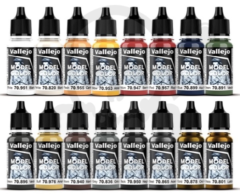 Vallejo 70149 Zestaw Model Color 16 farb Napoleonic Colors French & British