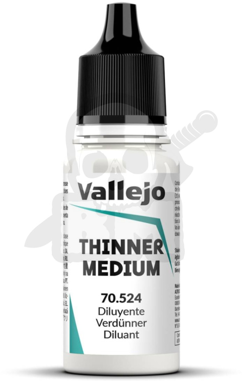 Vallejo 70524 Thinner Medium 18ml rozcieńczalnik