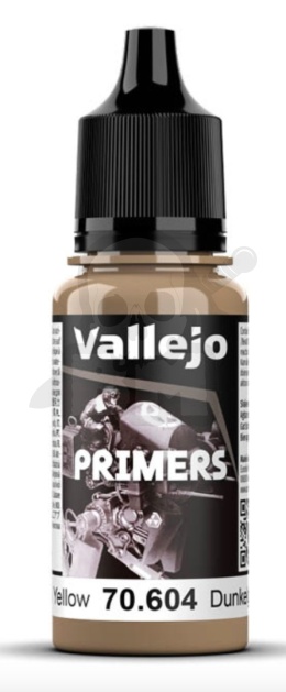 Vallejo 70604 Surface Primer 18ml German Dark Yellow podkład