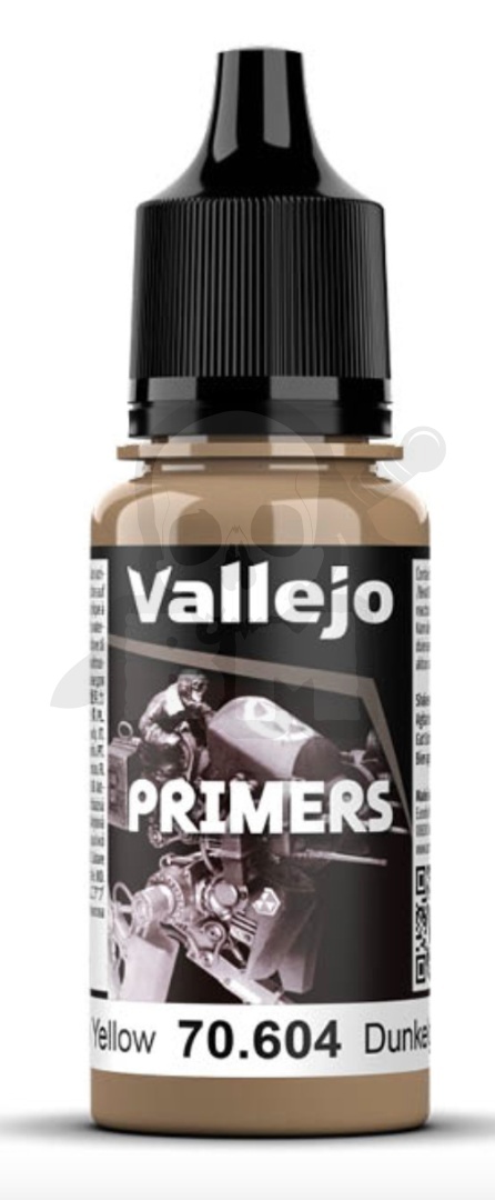 Vallejo 70604 Surface Primer 18ml German Dark Yellow podkład