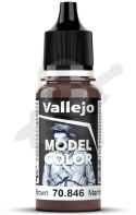 Vallejo 70846 Model Color 18ml Mahogany Brown