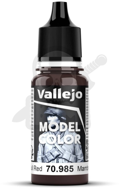 Vallejo 70985 Model Color 18ml Hull Red