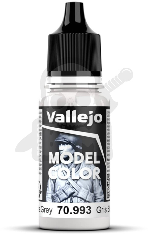 Vallejo 70993 Model Color 18ml White Grey 70.993