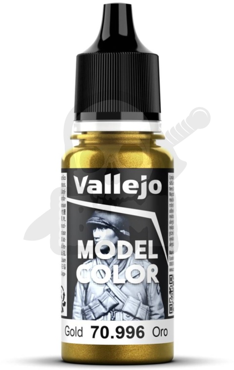 Vallejo 70996 Model Color 18ml Gold