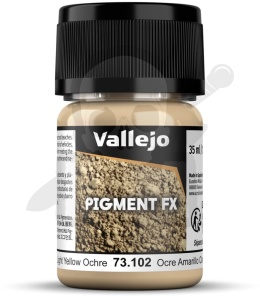 Vallejo 73102 Pigment FX 35 ml Light Yellow Ochre