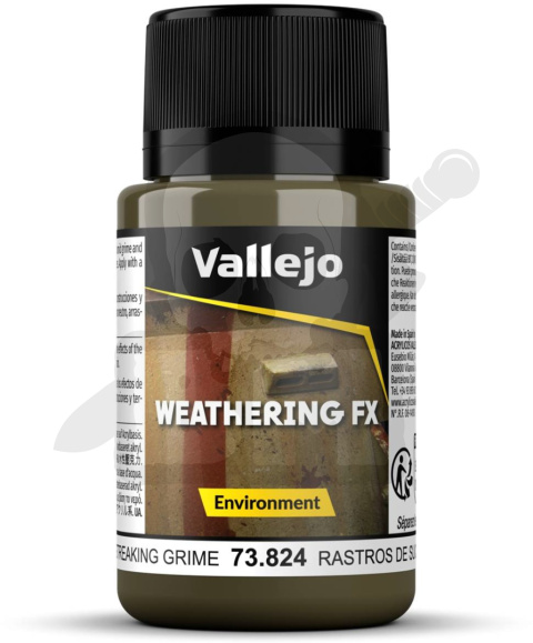 Vallejo 73824 Weathering FX - Environment - Streaking Grime (40 ml)