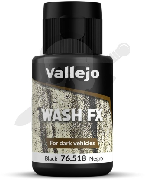 Vallejo 76518 Wash FX - Black (35 ml)