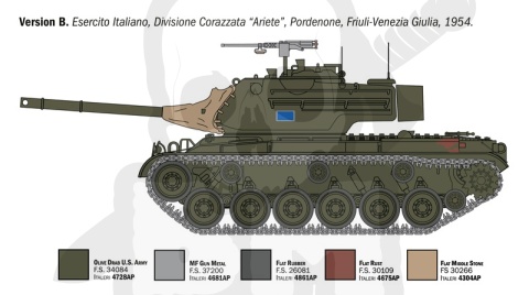 1:35 Model czołgu M-47 Patton