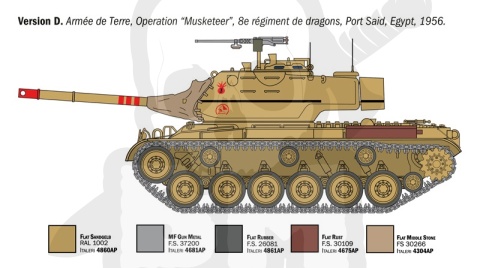 1:35 Model czołgu M-47 Patton