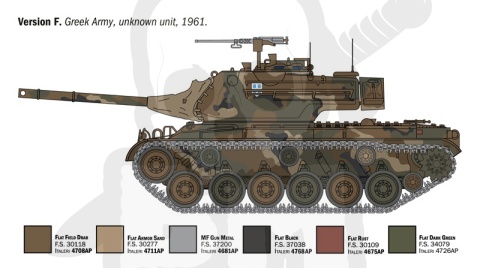 1:35 Model czołgu M-47 Patton