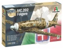 1:72 Model włoskiego myśliwca MC.202 Folgore Aces 5 włoskich asów