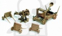 1:72 Medieval Siege machines Kit No. 2 - machiny oblężnicze