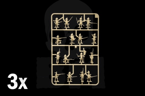 1:72 Napoleonic Wars: French infantry 1800-1805 - 48 zołnierzy