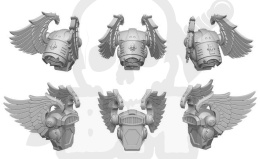 3D Printed DakkaDakka - Battle Sisters of Repentance - Jet Packs