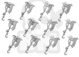 3D Printed DakkaDakka - Kill Obsessed Squad - Khorne Axes