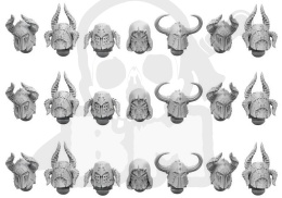 3D Printed DakkaDakka - Knights of the Dark Side - Heads