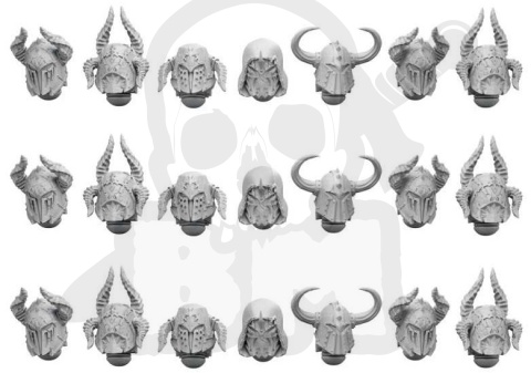 3D Printed DakkaDakka - Knights of the Dark Side - Heads