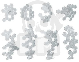 3D printed set Energy Shields 8 szt.