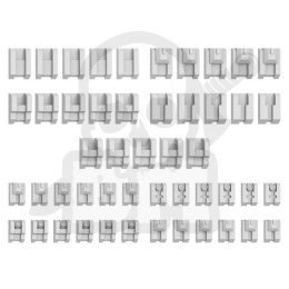 3D printed set - Mecha Detail Parts - Detail Panel Addon