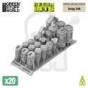 3D printed set - Mecha Detail Parts - Energy Cells - ogniwa energetyczne 20