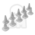 3D printed set - Traffic Cones 1:48 - pachołki drogowe 10 szt.