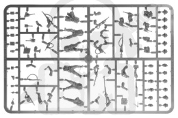 Afrika Korps - niemieccy żołnierze - 6 szt.