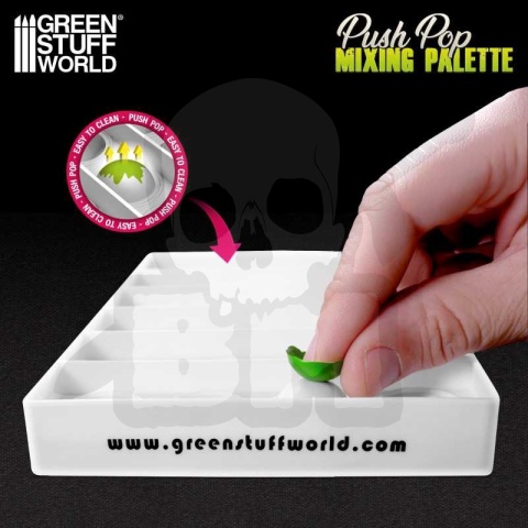 Push Pop Mixing Palette - Silikonow paleta do mieszania farb 1 szt.