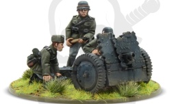 Bolt Action Blitzkrieg German 75mm LeiG 18 lekka armata piechoty 1939-42