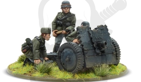 Bolt Action Blitzkrieg German 75mm LeiG 18 lekka armata piechoty 1939-42