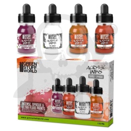 GSW Acrylic Inks Set - Sunset Opaque (4x 30ml)