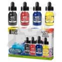 GSW Acrylic Inks Set - Basic Opaque (4x 30ml)