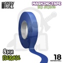 Green Stuff Flexible Masking Tape 8mm elastyczna taśma maskująca 18m