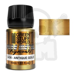 Green Stuff Pure Metal Pigment Antique Gold 30ml