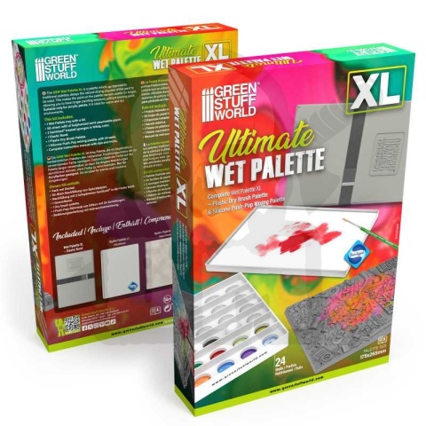 Green Stuff XL Ultimate Wet Palette mokra paleta - kpl