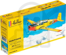 Heller 80287 Szwedzki samolot szkolny SAAB Safir 91 - 1:72