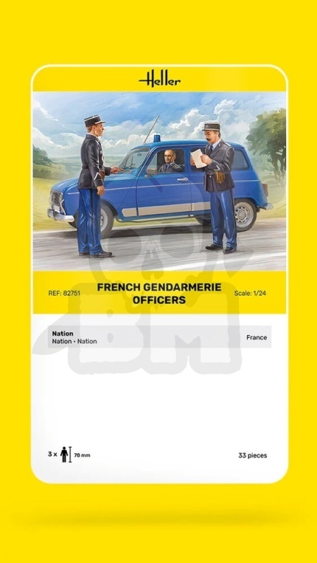 Heller 82751 Figurki Żandarmi 1:24