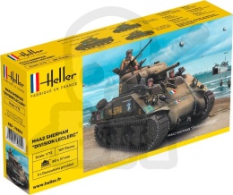 Heller 79894 M4 M4A2 Sherman Division Leclerc 1:72