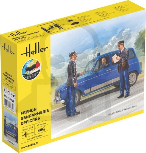 Heller 58751 Starter Set Figurki Żandarmi 1:24