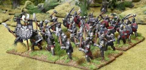 Orc Heavy Infantry - ciężka piechota orków - orki 5 szt. (1 ramka)