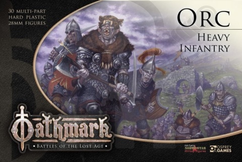 Orc Heavy Infantry - ciężka piechota orków - orki 5 szt. (1 ramka)