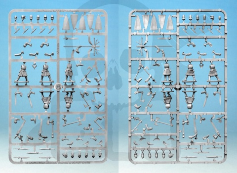 Elf Heavy Infantry - ciężka piechota elfów - 5 szt. (1 ramka)