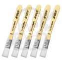 Flat Synthetic Brush (Pack x5) - 5 syntetycznych pędzelków