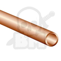 Round Copper tube 1,5mm rurki miedziane 5 szt.
