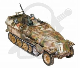 Sd.Kfz 251/1 ausf C halftrack - niemiecki transporter opancerzony