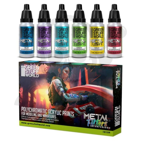 Set Metal Filters - Interference Colour